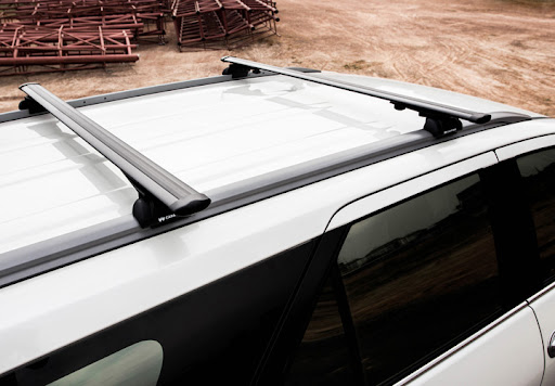 CROSS BAR(PAIR) 558 135mm Black Powder (ROOF RACK FEED NON INCLUID)