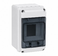 Caja exterior PVC 3 way porta Breaker tipo Riel Din(no incluye (ELT-023)