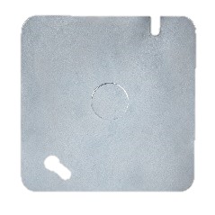 Tapa cuadrada ciega metal de 4 pulgadas (ELT-036)