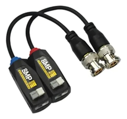 8MP , Push type, TURBO HD Transceivers Kit (Baluns) with (ZK-CF800)
